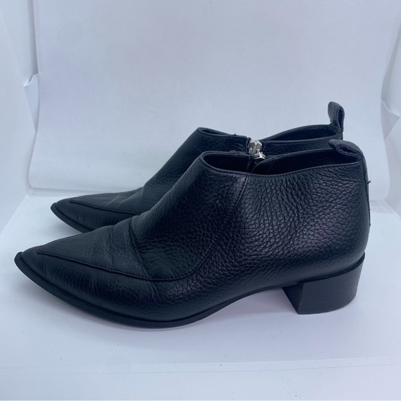 Everlane Boss Boot Pebbled Leather Black - Picture 3 of 10